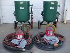 Purifier Air Sandblast 600 Helmets Schmdt Two Controls Pots Clemco Lb