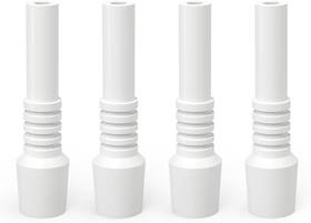 Qcdeng 445032292291 10mm 4pcs White Ceramic Sand Blaster Nozzles For Rust Removal