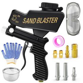 Ls-557-1 Qcdeng Black Air Portable Handy Sand Blasters Small Blaster