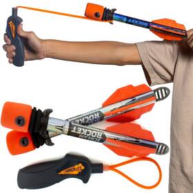Refresh Sports B08c7zw4bm Toy Rocket Launcher For Kids - Outdoor Slingshot Play Ages 8 Fun Gift
