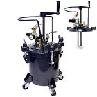 Pt8318 Regulator 2 Paint Pot 2-1 Spray Feed Gallon Sprayer Gun Tank Pressure Agitator