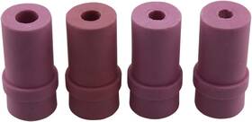 Ruiwaer 445031329387 4pcs Ceramic Sandblaster Nozzle Tips 4.5#/5#/6#/7# Sizes Pink