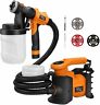 Sgp16ac Tacklife Paint Sprayer Powerful Hvlp Spray Gun With Pcs Container