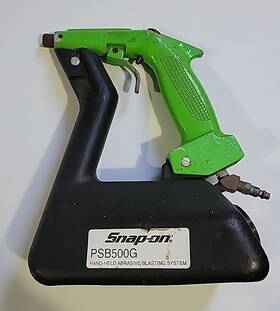 Psb500g Snap-on Portable Sandblasting Gun Red Handheld Abrasive Blasting System