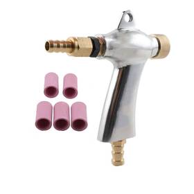Sofedy 753829040091 Air Siphon Sandblaster Gun Soda Blaster With 5 Pcs Ceramic Nozzles Suction Bl