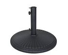 4230-us50-bk Stand-black- Heavy Iron Cast Living Oakland Umbrella Duty