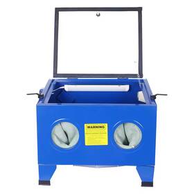 Tatayosi 744110100990 25 Gal. Bench Top Portable Sand Blaster Cabinet Kit Sanblasting 80 Psi