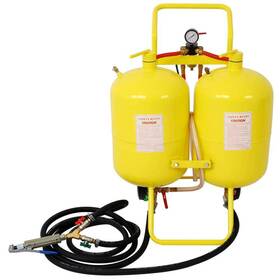 P-dj-59178 Tatayosi Dual Tank Abrasive Soda Blaster With 10 Gal. Tanks 100 Lbs