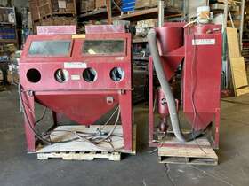 Cdc800ptrp Titan Blast Cleaning Equipment Enclosed Blasting Cabinet Cdc800ptr