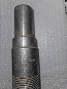Vnlv-4 Titan Super Sandblasting Nozzle Threaded 1/4 Inch 6.35mm Bore Size