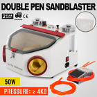 Tlpwf0081381539766644 Vevor Dental Double Pen Sand Blaster Sandblaster Unit 930114479686