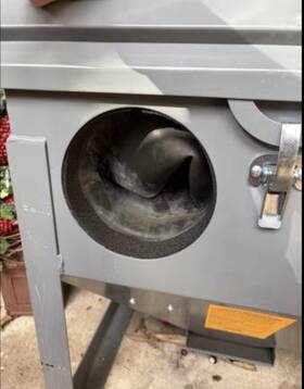 Trinco 20/cdb Dry-blast Blast Cabinet 120v 20 Gal Gray With Gloves Manual
