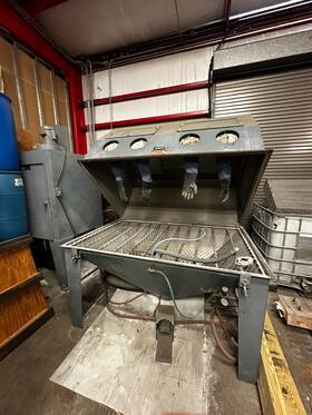 Trinco 72x48sl 72x48 Blast Cabinet Pressurized Dp850