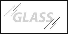 2-00110 Trinco Trinity Tool 20-0110 12 Inch X 24 Window Safety Laminated Glass