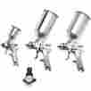 Unbranded 3pc Hvlp Gravity Feed Air Spray Gun Kit With Regulator Paint Clear Coat Primer 0641938022964
