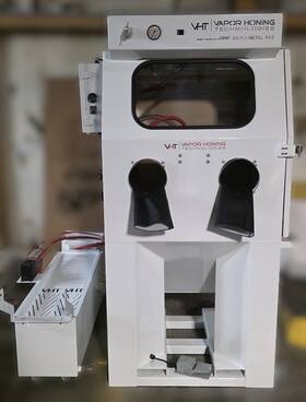 Vapor Honing Technologies Vht Vh1000 Hd Industrial Wet Blast Cabinet Closed Loop New
