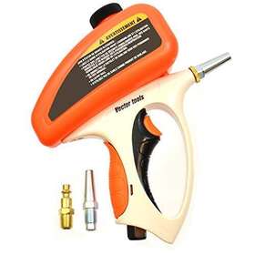 Vct 670221812722 Sand Blaster Gravity Feed Abrasive Handheld Air Gun Tackling Small Lightweight