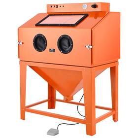 Vevor 197988170679 115 Gallon Sandblasting Cabinet Heavy Duty Steel Sand Blaster 40-120 Psi