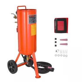 Vevor 313039694653 10 Gal. Sand Blaster 60 To 110 Psi High Pressure Sandblaster With 2 Nozzles 7.5