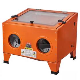 Vevor 313107880803 25 Gal. Sandblasting Cabinet 40 To 120 Psi Portable Benchtop Sand Blaster With B