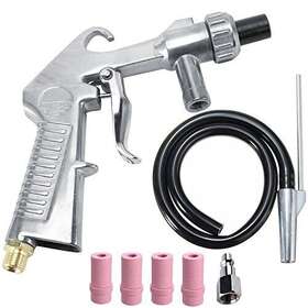 Wogoboo 601263593799 Sand Blaster Kit Blasting Shot Sandblaster Siphon Feed Gun Nozzle Rus