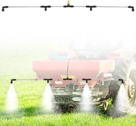 Wudialie 768825432849 55 Inch Metal Sprayer Boom Wand With 4 Nozzles For Garden Farm Spraying