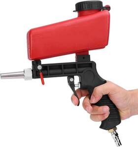 Mf-11758 Ywhwxb Sandblaster Sand Blaster Gun Kit Portable 90psi Gravity Blasting Spray Too