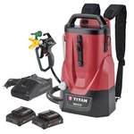 Titan Controlmax 1650 18V Backpack Battery Airless Paint Sprayer System. Fixed Price $499.95.