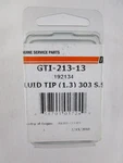 Devilbiss GTI-213-13 1.3 Mm Fluid Tip Air Nozzle Oem Sealed Free Shp.. Fixed Price $55.00.