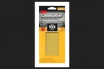 3M 11180-G-6 Sandpaper With No-slip Grip, 9" X 3-2/3" 11180G6. Fixed Price $10.86.