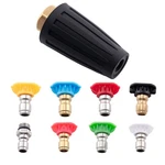 4000PSI High Pressure Washer Turbo Rotating Nozzle Spray Tip 1/4 Qc Multi Angle. Fixed Price $19.90.