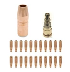 20-PK Contact Tip 1-PK Nozzle Diffuser For Miller Acculock MDX-250 Mig Gun. Fixed Price $23.00.