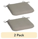 (2 Pack) 15.5"D X 17"W Rectangle Outdoor Seat Pad (1. Fixed Price $21.55.