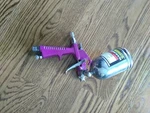 Central Pneumatic Professional Adjustable Mini Detail Spary Gun 4 Oz. (#233). Fixed Price $14.98.
