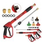 High Pressure 4000PSI Car Power Washer Gun Spray Wand Lance Nozzle Hose Kit. Fixed Price $31.98.