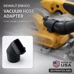 Dewalt DW433 Belt Sander 1-1/4" Vacuum Hose Adaptor 2-1/4 Shopvac. Fixed Price $12.59.