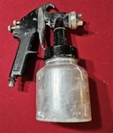 Vintage Campbell Hausfeld DH4200 Paint Sprayer Air Gun Canister All Metal 50 Psi. Fixed Price $11.00.