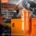 Vevor Dust Collection System 1200W 1.8 Gallon Collector Media Reclaimer. Fixed Price $133.20.