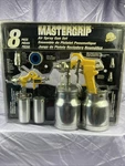 Air Spray Gun Set Mastergrip New In Package 8 Pc. Fixed Price $124.99.