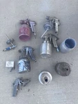 Lot Of Paint Guns Sprayers Devilbiss Sharpe Craftsman Brakeshoe Campbell Kellog. Fixed Price $69.95.