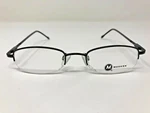 Modern Eyeglasses Frame Ace Black 51-19-140 Metal/plastic Adult Half Rim DV48. Fixed Price $24.20.