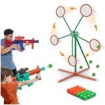 Marlrin Shooting Game Toy For 5-10+ Year Old Boys Kids 2 Guns, Moving Target. Fixed Price $74.20.