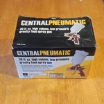 Central Pneumatic 20OZ Stainless High Volume,low Pressure Gravity Feed Spray Gun. Fixed Price $29.99.
