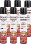 6 Pack Rustoleum Stops Turbo Spray Paint, 4X Faster, 24 Oz, Gloss Black New. Fixed Price $75.66.