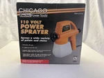 Chicago Electric 110 Volt Power Sprayer 47274 Paint Stain Gun Harbor Freight. Fixed Price $21.94.