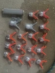 ** Genuine Graco Lot Of 5 Slightly Used 243161 Handtite Tip Guards. Fixed Price $79.99.