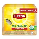 Lipton Organic Black Tea Hot Iced, 360 Total ,5 Packs.. Fixed Price $36.99.
