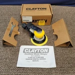 Clayton 5" Random Orbital Pneumatic Sander Automotive Aircraft Panel Dustless. Fixed Price $192.02.