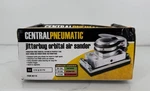 New In Box Central Pneumatic Air Orbital Jitterbug Sander Item 90115. Fixed Price $43.00.