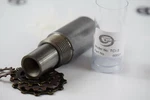 Tungsten Carbide, Blast Cabinet Gun, Insert, TCI-5, Bore 5/16" Od 7/8". Fixed Price $96.00.